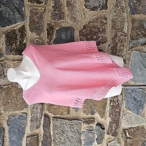 A.L.C Pink Poncho Shawl - OS
